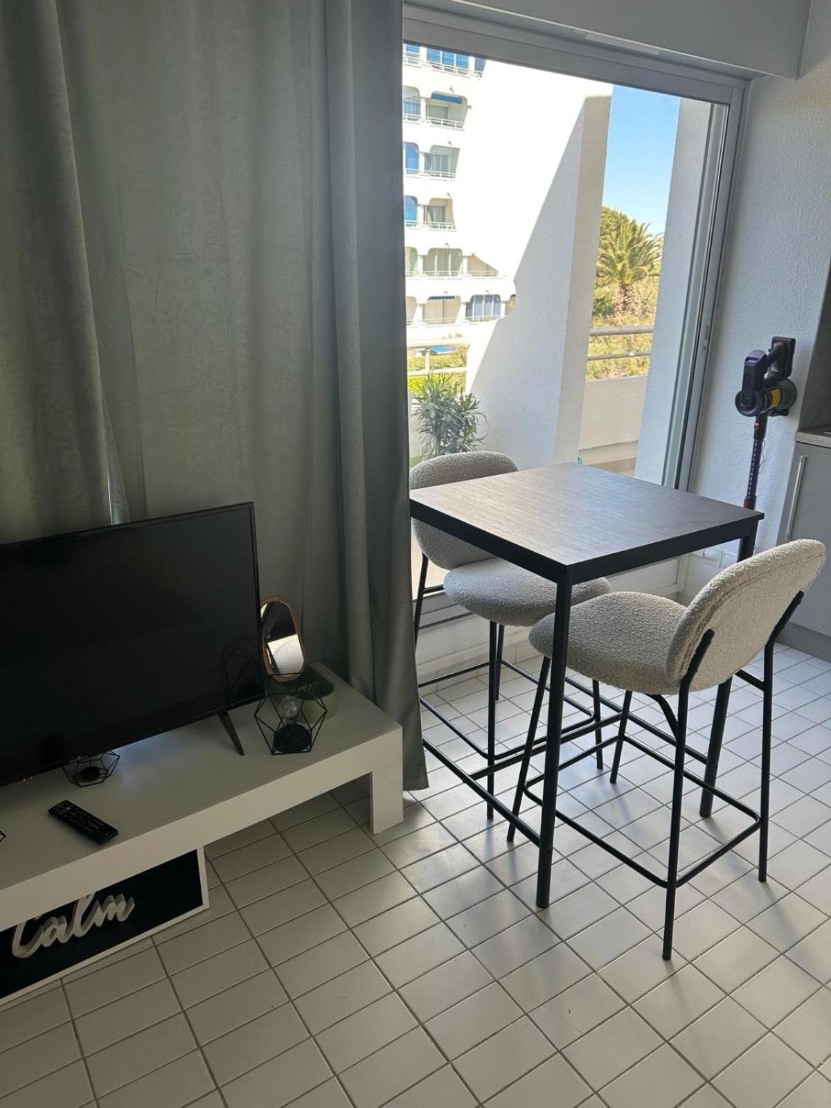 Studio Premiere Ligne Mer Parking La Grande Motte Luaran gambar