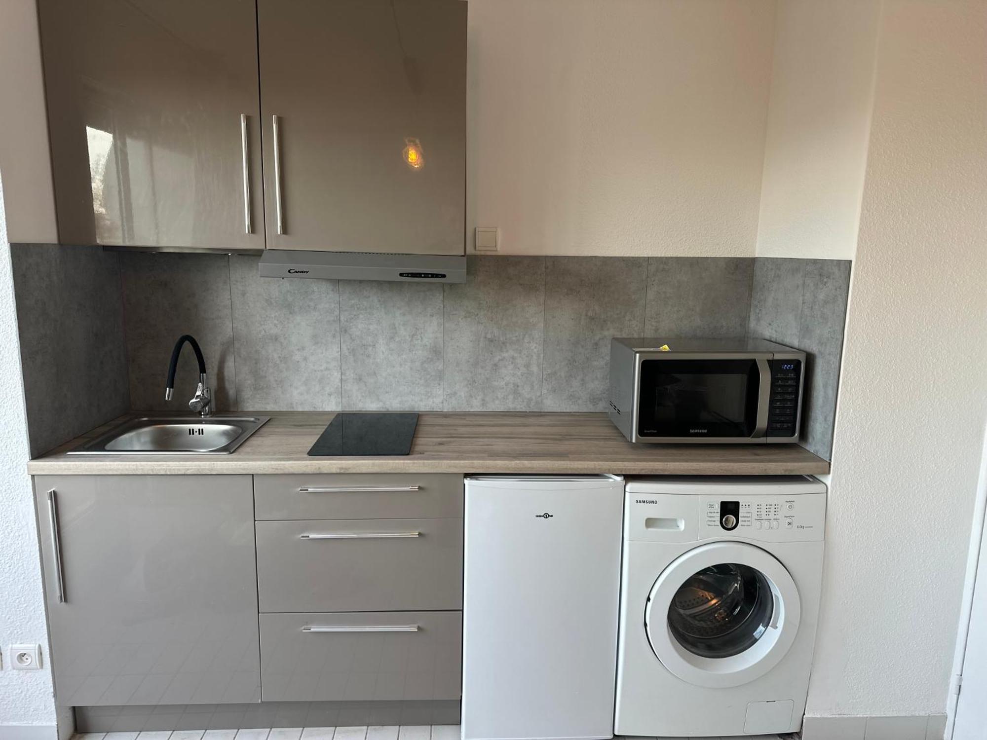 Studio Premiere Ligne Mer Parking La Grande Motte Luaran gambar