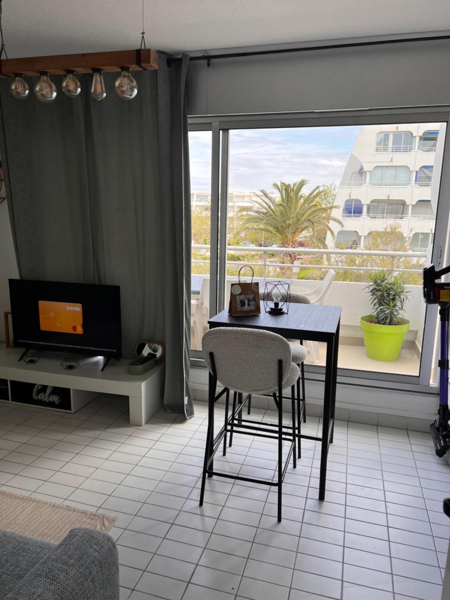Studio Premiere Ligne Mer Parking La Grande Motte Luaran gambar