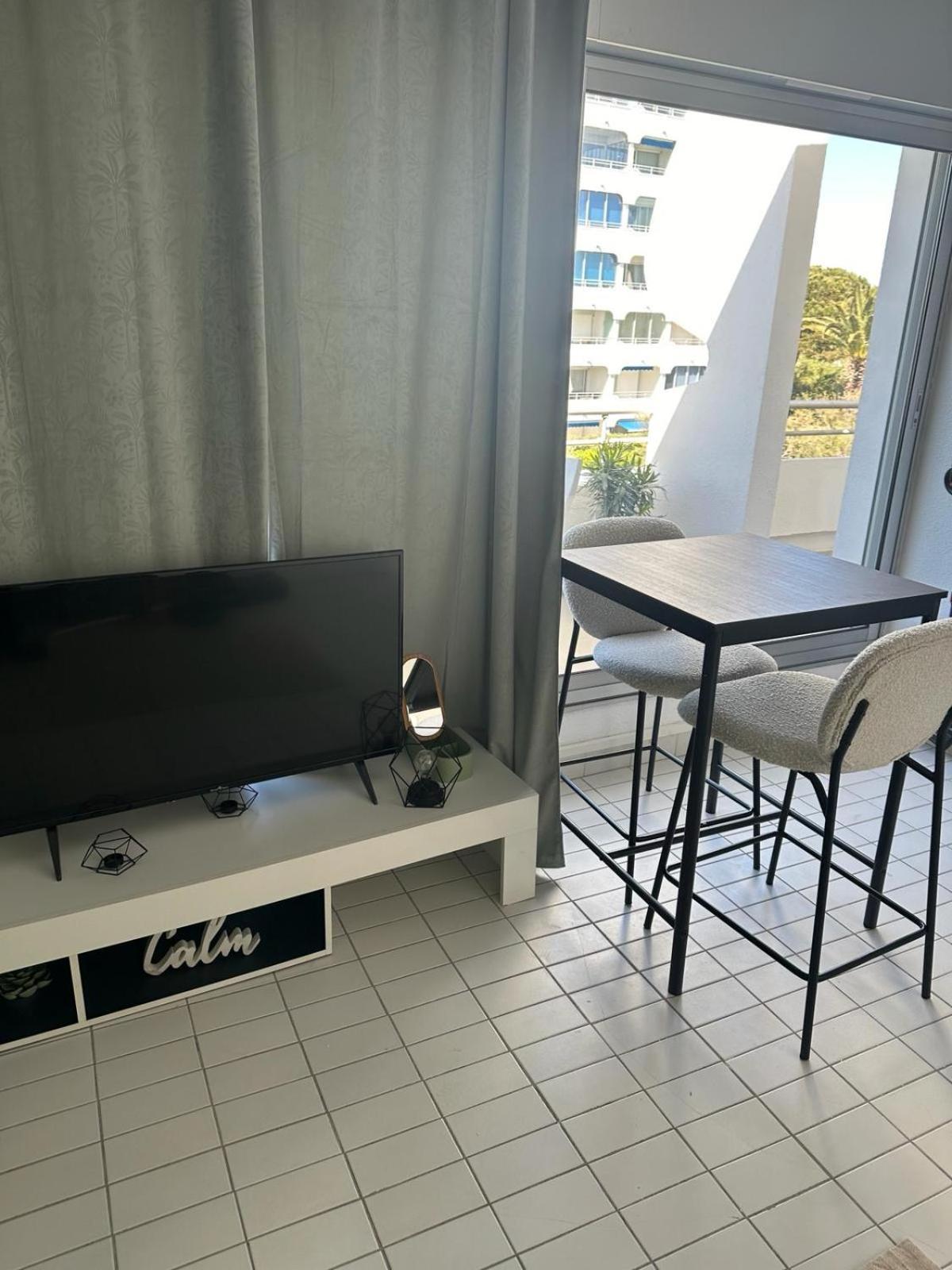 Studio Premiere Ligne Mer Parking La Grande Motte Luaran gambar
